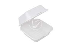 ლანჩ-ბოქსი თავსახურით 530 მლ, 150*150*40 მმ VerdeVita