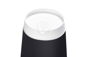 შავი ორშრიანი ჭიქა ცხელი სასმელებისთვის 350 მლ (VERDE VITA) 