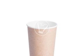 თეთრი ორშრიანი ჭიქა ცხელი სასმელებისთვის 400 მლ (VERDE VITA) 