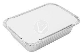 ალუმინის კონტეინერი, 196*126*50, 630 მლ