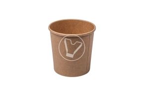 საწვნე "EcoSoup", 360 მლ, კრაფტი, თავსახურის გარეშე