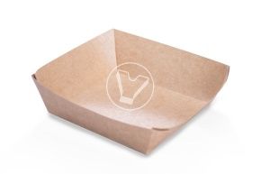 კალათა EcoTray 550, 139*139*40 კრაფტი