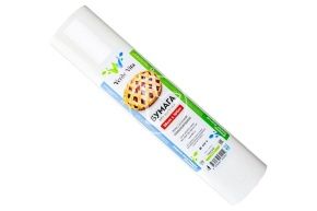 საცხობი ქაღალდი, 38 სმ, 100 მ, თეთრი (VerdeVita)