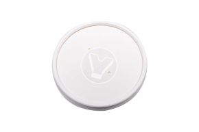 ქაღალდის თავსახური, 90 მმ, თეთრი, საწვნისთვის 250/360 მლ (EcoSoup)