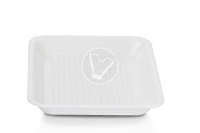  პენოპლასტის თეფში 24 ,  თეთრი