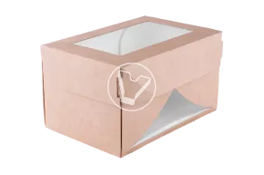 Packaging for cake CandyBox, 1200ml, 150*100*85, kraft
