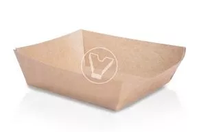 Баскет EcoTray 550, 139*139*40  Крафт
