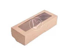 Ланч-бокс самосборный OneBox 500мл, крафт