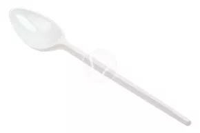 Teaspoon "Basic" 125 mm, White