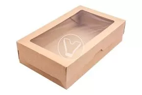 Ланч-бокс самосборный OneBox 1200 мл. Крафт