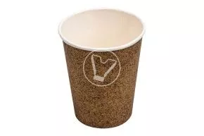 Paper cup, 250 ml, kraft, for hot drinks
