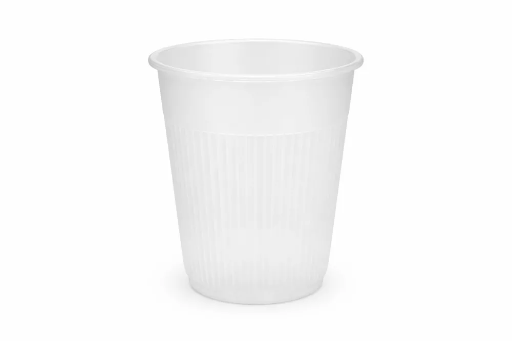 Plastic cup, 250ml, transparent