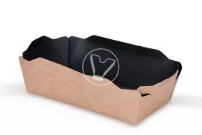 Салатник Eco OpSalad 800 мл. Черный, DoEco без крышки 
