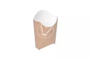 Упаковка Eco Fry L, 130*120*50, Крафт (DOECO)