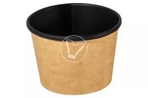 Супница черная без крышки, OneBowl 380 мл. 