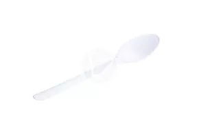 Table spoon, white, premium, PP