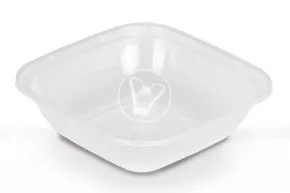 კონტეინერი SpK-126 (12x12) ძირი, 250 მლ, გამჭვირვალე
