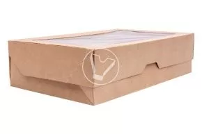 ლანჩ-ბოქსი ასაწყობი OneBox 1900 მლ. კრაფტი
