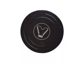 Подложка без держателя, круглая, d 240 мм, высота 2,5 мм, черная, 10 шт/уп, "Кондитер"
